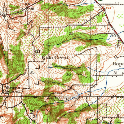 United States Geological Survey Mcminnville, OR (1940, 62500-Scale) digital map