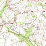United States Geological Survey Mcminnville, TN (1953, 24000-Scale) digital map