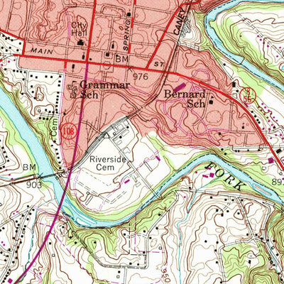 United States Geological Survey Mcminnville, TN (1953, 24000-Scale) digital map