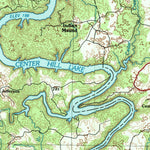 United States Geological Survey Mcminnville, TN (1981, 100000-Scale) digital map
