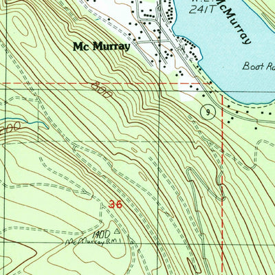 United States Geological Survey Mcmurray, WA (1985, 24000-Scale) digital map