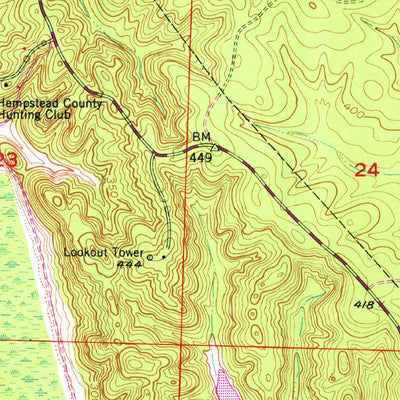 United States Geological Survey Mcnab, AR (1951, 24000-Scale) digital map