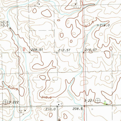 United States Geological Survey Mcnabb, IL (1983, 24000-Scale) digital map