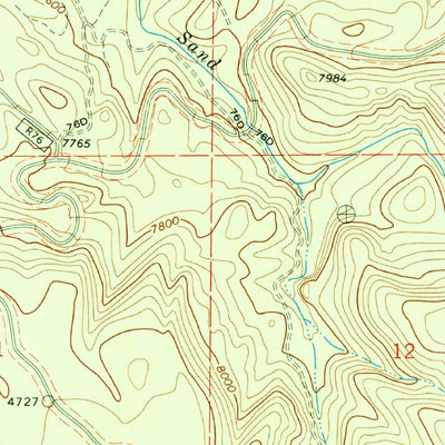 United States Geological Survey Mcnary, AZ (1976, 24000-Scale) digital map