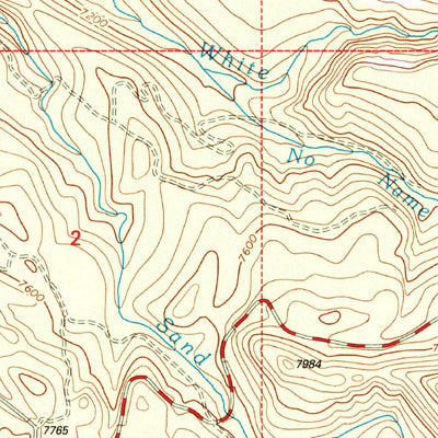 United States Geological Survey Mcnary, AZ (1998, 24000-Scale) digital map