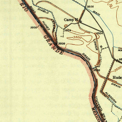 United States Geological Survey Mcnary, TX (1943, 62500-Scale) digital map