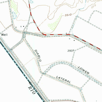 United States Geological Survey Mcnary, TX (1972, 24000-Scale) digital map