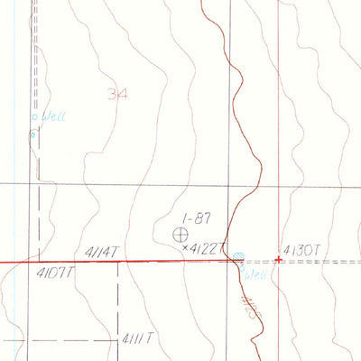 United States Geological Survey Mcneal, AZ (1986, 24000-Scale) digital map