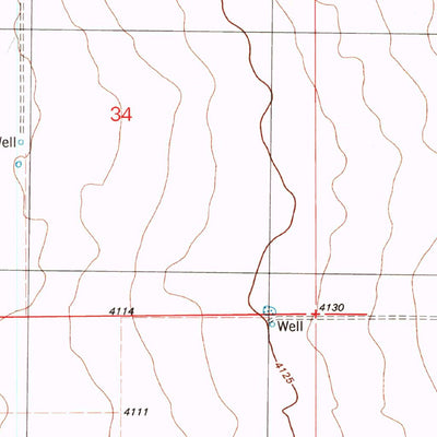 United States Geological Survey Mcneal, AZ (1996, 24000-Scale) digital map