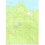 United States Geological Survey Mcnearney Lake, MI (1951, 24000-Scale) digital map