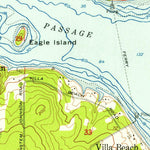 United States Geological Survey Mcneil Island, WA (1948, 24000-Scale) digital map
