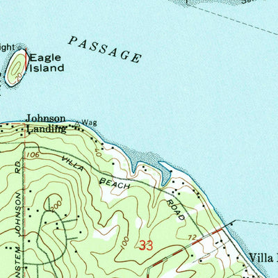 United States Geological Survey Mcneil Island, WA (1959, 24000-Scale) digital map