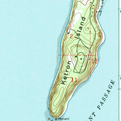 United States Geological Survey Mcneil Island, WA (1959, 24000-Scale) digital map