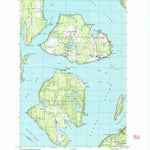 United States Geological Survey Mcneil Island, WA (1997, 24000-Scale) digital map