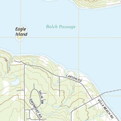 United States Geological Survey McNeil Island, WA (2020, 24000-Scale) digital map