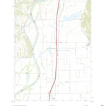 United States Geological Survey McPaul, IA (2022, 24000-Scale) digital map