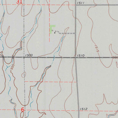 United States Geological Survey Mcpherson North, KS (1965, 24000-Scale) digital map