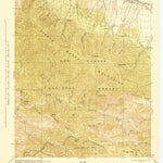United States Geological Survey Mcpherson Peak, CA (1943, 62500-Scale) digital map