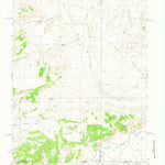 United States Geological Survey Mcpherson Springs, WY-CO (1970, 24000-Scale) digital map