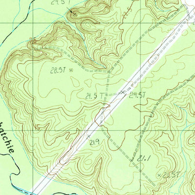 United States Geological Survey Mcphersonville, SC (1988, 24000-Scale) digital map