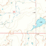 United States Geological Survey Mcqueen, OK (1971, 24000-Scale) digital map