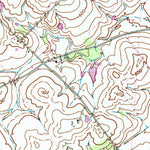 United States Geological Survey Mcqueeney, TX (1958, 24000-Scale) digital map