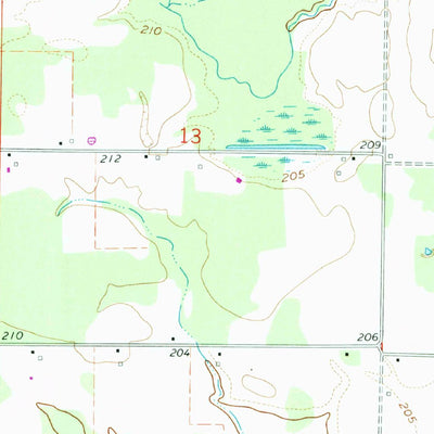 United States Geological Survey Mcrae, AR (1963, 24000-Scale) digital map