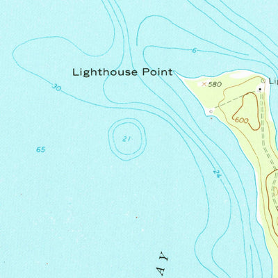 United States Geological Survey Mcrae Bay, MI (1964, 24000-Scale) digital map