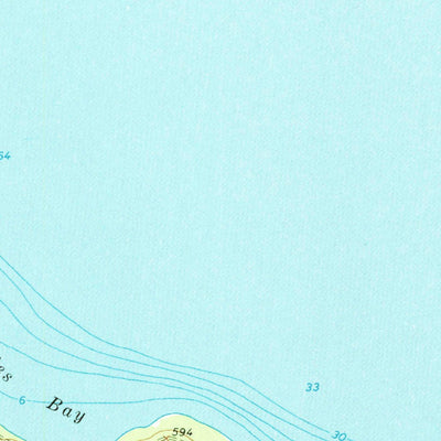 United States Geological Survey Mcrae Bay, MI (1964, 24000-Scale) digital map
