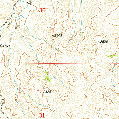 United States Geological Survey Mcrae Springs, MT (1973, 24000-Scale) digital map