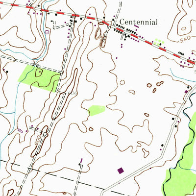 United States Geological Survey Mcsherrystown, PA (1944, 24000-Scale) digital map