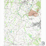 United States Geological Survey Mcsherrystown, PA (1990, 24000-Scale) digital map