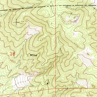 United States Geological Survey Mctarnahan Hill, NV (1968, 24000-Scale) digital map