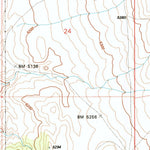 United States Geological Survey Mctarnahan Hill, NV (1994, 24000-Scale) digital map