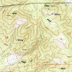 United States Geological Survey Mctarnahan Hill, NV (1994, 24000-Scale) digital map
