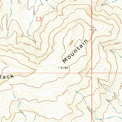 United States Geological Survey Mcveigh Hills, NM-TX (1970, 24000-Scale) digital map