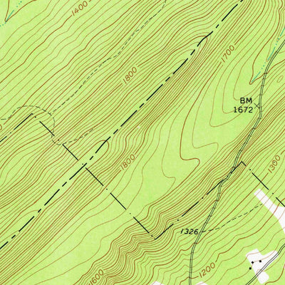 United States Geological Survey Mcveytown, PA (1961, 24000-Scale) digital map