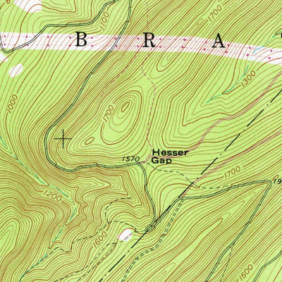 United States Geological Survey Mcveytown, PA (1961, 24000-Scale) digital map
