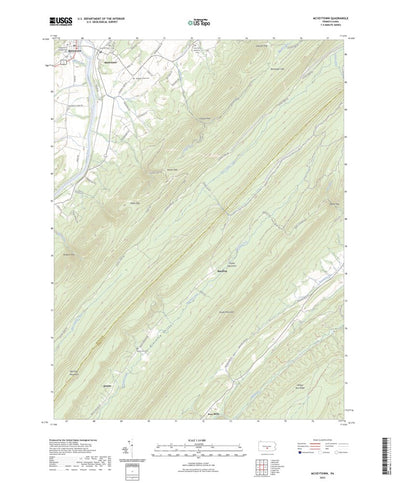 United States Geological Survey McVeytown, PA (2023, 24000-Scale) digital map