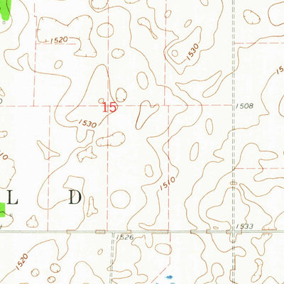 United States Geological Survey Mcville SE, ND (1963, 24000-Scale) digital map