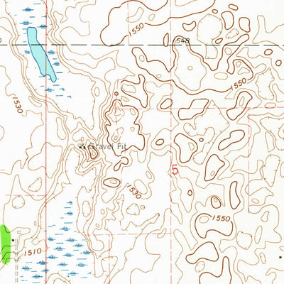 United States Geological Survey Mcville SE, ND (1963, 24000-Scale) digital map