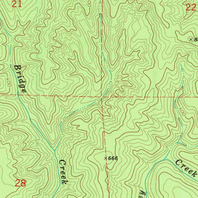 United States Geological Survey Mcwhinney Creek, CA (1979, 24000-Scale) digital map