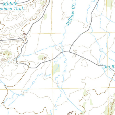 United States Geological Survey McWhorter Mountain, TX (2022, 24000-Scale) digital map