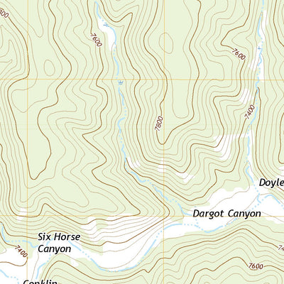 United States Geological Survey McWilliams Canyon, NM (2020, 24000-Scale) digital map