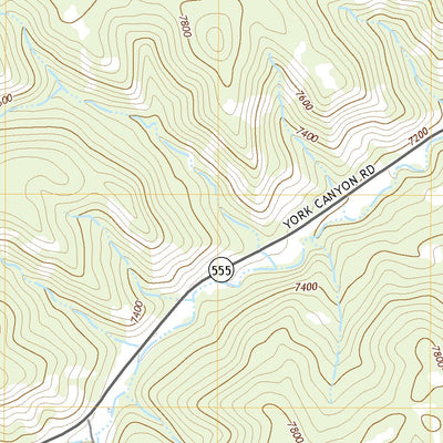 United States Geological Survey McWilliams Canyon, NM (2020, 24000-Scale) digital map