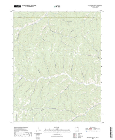 United States Geological Survey McWilliams Canyon, NM (2023, 24000-Scale) digital map