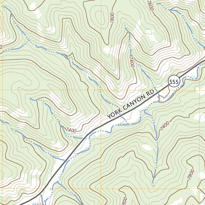 United States Geological Survey McWilliams Canyon, NM (2023, 24000-Scale) digital map