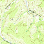 United States Geological Survey Mcwilliams Canyon, NM-CO (1971, 24000-Scale) digital map