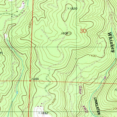 United States Geological Survey Meacham Corner, OR (1979, 24000-Scale) digital map