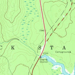 United States Geological Survey Meacham Lake, NY (1964, 24000-Scale) digital map